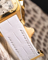Bespoke Watch Strap in Snowy White Crocodile