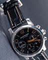 Bespoke Watch Strap in Black Crocodile