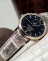 Bespoke Watch Strap in Natural Himalayan Crocodile
