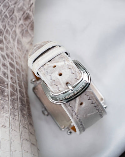 Bespoke Watch Strap in Natural Himalayan Crocodile