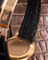 Bespoke Watch Strap in Black Crocodile