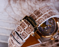 Bespoke Watch Strap in Natural Himalayan Crocodile