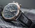 Bespoke Watch Strap in Black Crocodile