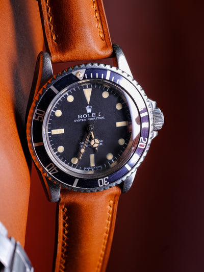 Bespoke Watch Strap in Golden Barenia