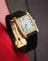Bespoke Watch Strap in Black Crocodile