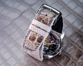 Bespoke Watch Strap in Natural Himalayan Crocodile