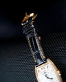 Bespoke Watch Strap in Black Crocodile