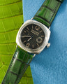 Bespoke Watch Strap in Pine Green Alligator