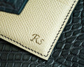 Bespoke Bifold Wallet in Grey Alligator