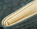 Bespoke Bifold Wallet in Grey Alligator