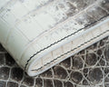 Bespoke Zipper Wallet in Natural Himalayan Crocodile