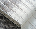 Bespoke Zipper Wallet in Natural Himalayan Crocodile