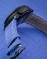 Bespoke Watch Strap in Lavender Purple Alligator