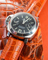 Bespoke Watch Strap in Orange Himalayan Crocodile
