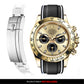 Solitaire Rubber strap for Rolex Daytona (Deployant Clasp)