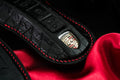 Bespoke Key Fob Cover in Black Crocodile