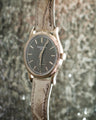 Bespoke Watch Strap in Grey Himalayan Crocodile