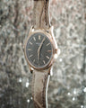 Bespoke Watch Strap in Grey Himalayan Crocodile