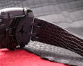 Bespoke Watch Strap in Black Nappa
