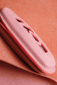 Bespoke Key Fob Cover in Baby Pink Nappa