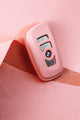 Bespoke Key Fob Cover in Baby Pink Nappa