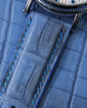 Bespoke Watch Strap in Baby Blue Himalayan Crocodile