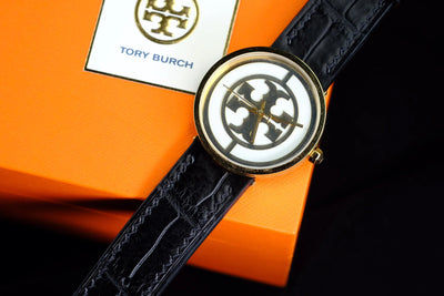 Bespoke Watch Strap in Jet Black Crocodile