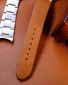Bespoke Watch Strap in Golden Barenia