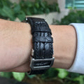 Bespoke Watch Strap in Black Alligator