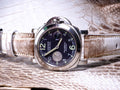 Bespoke Watch Strap in Natural Himalayan Crocodile