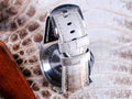 Bespoke Watch Strap in Natural Himalayan Crocodile