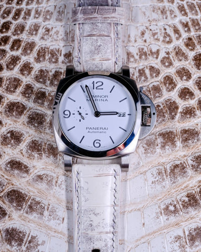 Bespoke Watch Strap in Natural Himalayan Crocodile