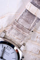 Bespoke Watch Strap in Natural Himalayan Crocodile