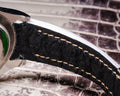 Bespoke Watch strap in Natural Himalayan Crocodile