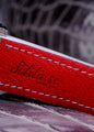 Bespoke Watch Strap in White Python