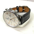 Bespoke Watch Strap in Black Crocodile