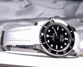 Bespoke Watch Strap in White Crocodile