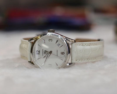 Bespoke Watch Strap in Natural Himalayan Crocodile