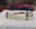 Bespoke Watch Strap in Natural Himalayan Crocodile