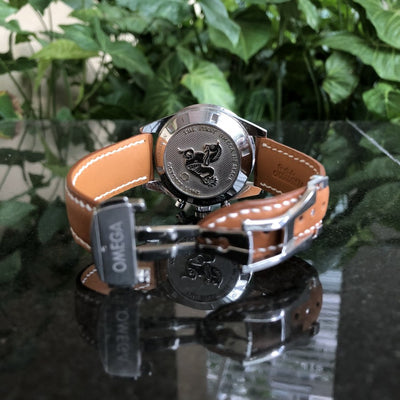 Bespoke Watch Strap in Golden Barenia