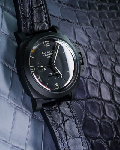 Bespoke Watch Strap in Ombre Dull Crocodile