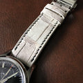Bespoke Watch Strap in Natural Himalayan Crocodile