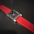 Bespoke Watch Strap in Red Lizard