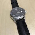 Bespoke Watch Strap in Black Chevre