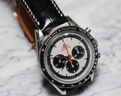 Bespoke Watch Strap in Black Crocodile