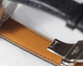 Bespoke Watch Strap in Black Chèvre