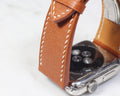 Bespoke Watch Strap in Golden Barenia