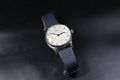 Bespoke Watch Strap in Navy Blue Chevre