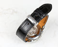 Bespoke Watch Strap in Black Crocodile