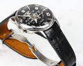 Bespoke Watch Strap in Black Crocodile